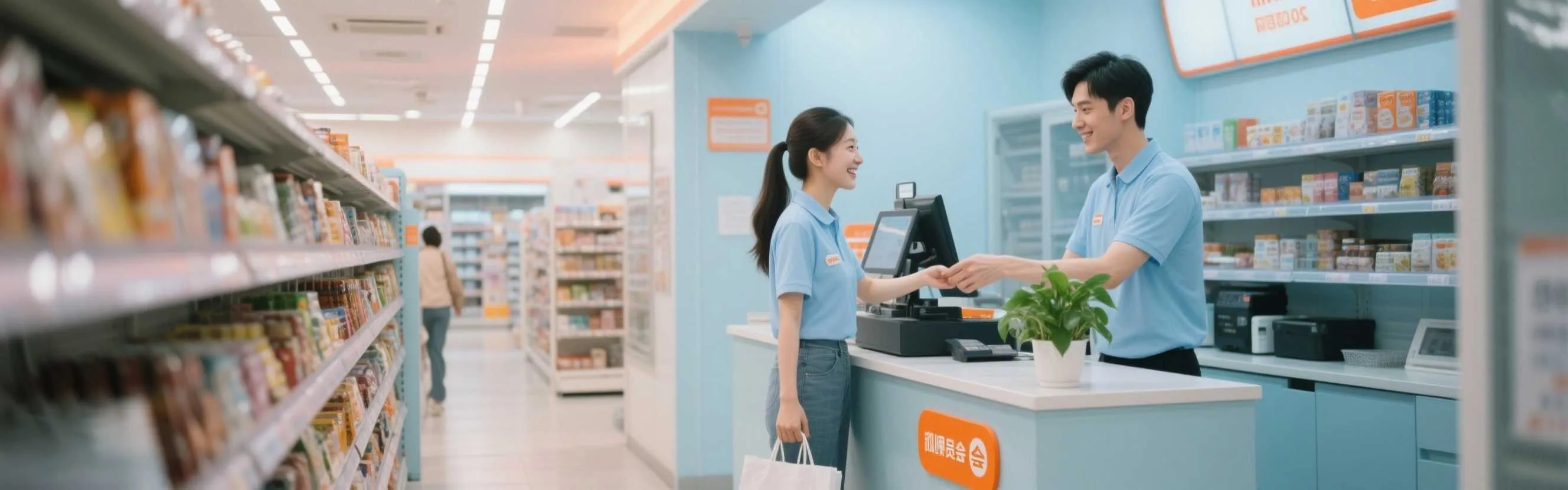 水果店使用乐悠客收银系统场景