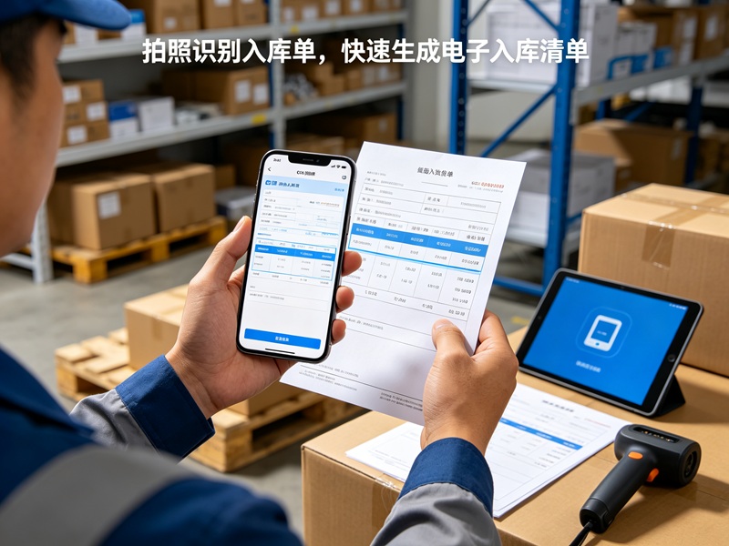 OCR 入库单识别场景展示